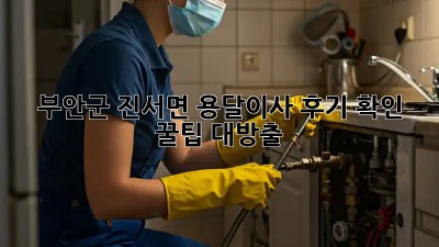 부안군 진서면 용달이사 후기 확인 🚚💨 꿀팁 대방출!